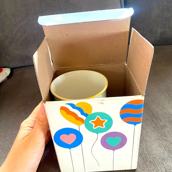 NIB Mikasa Rainbow Balloon Party Time 4 3/4” Collectible Mug - Picture 7 of 9